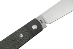 Jack Wolf Big Bro Jack BIGBR-01-BLK Canvas Micarta Black, Pocket Knife -Chic Knife Store JW BIGBR 01 BLK 05 jackwolf