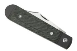 Jack Wolf Big Bro Jack BIGBR-01-BLK Canvas Micarta Black, Pocket Knife -Chic Knife Store JW BIGBR 01 BLK 06 jackwolf