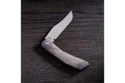 Jack Wolf Cyborg Jack CYBO-01-GRN Green Canvas Micarta, Slipjoint Pocket Knife -Chic Knife Store JW CYBO 01 GRN 03 jackwolf