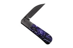 Jack Wolf Laid Back Jack LAIDB-02-KIR-PUR Kirinite Purple Wave, Slipjoint Pocket Knife -Chic Knife Store JW LAIDB 02 KIR PUR 02 jackwolf