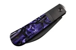 Jack Wolf Laid Back Jack LAIDB-02-KIR-PUR Kirinite Purple Wave, Slipjoint Pocket Knife -Chic Knife Store JW LAIDB 02 KIR PUR 04 jackwolf