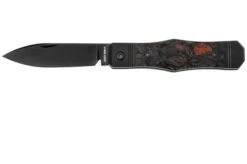 Jack Wolf Vampire Jack VAMPI-02-DM-RED Fat Carbon Dark Matter Red, Slipjoint Pocket Knife