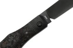 Jack Wolf Vampire Jack VAMPI-02-DM-RED Fat Carbon Dark Matter Red, Slipjoint Pocket Knife -Chic Knife Store JW VAMPI 02 DM RED 05 jackwolf