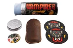 Jack Wolf Vampire Jack VAMPI-02-DM-RED Fat Carbon Dark Matter Red, Slipjoint Pocket Knife -Chic Knife Store JW VAMPI 02 DM RED 07 jackwolf