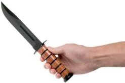 KA-BAR U.S. Navy Knife 1225 Fixed Knife, Leather Sheath 15 KA-BAR U.S. Navy Knife 1225 Fixed Knife, Leather Sheath -Chic Knife Store KA1225 06 ka bar