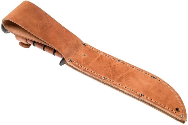 KA-BAR U.S. Navy Knife 1225 Fixed Knife, Leather Sheath 10 KA-BAR U.S. Navy Knife 1225 Fixed Knife, Leather Sheath - Image 8