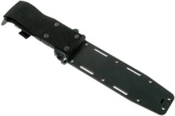 KA-BAR D2 Extreme Fighting Knife 1292, Straight Edge, Kraton Handle, Plastic Sheath -Chic Knife Store KA1292 07 ka bar