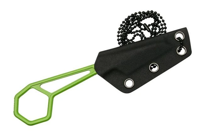 Kansept Hex G0001A3 Light Green 14C28N, Neck Knife, Ostap Hel Design 6 Kansept Hex G0001A3 Light Green 14C28N, Neck Knife, Ostap Hel Design - Image 4