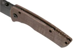 Kansept Main Street T1015A4 Black, Brown Micarta Pocket Knife, Dirk Pinkerton Design 16 Kansept Main Street T1015A4 Black, Brown Micarta Pocket Knife, Dirk Pinkerton Design -Chic Knife Store KST1015A4 07 kansept knives