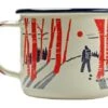 Knivesandtools Enamel Mug E-MG-L-01, Large 10 Cm, Enamel Mug 1 Knivesandtools Enamel Mug E-MG-L-01, Large 10 Cm, Enamel Mug -Chic Knife Store KT E MG L 01 01 kato