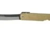 Higonokami Pocket Knife 7.3 Cm HIGOC1B, Blue Paper Steel, Bronze Finished Steel