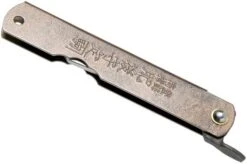 Higonokami Pocket Knife 7.3 Cm HIGOC2, Blue Paper Steel, Brown Black Glitter -Chic Knife Store KT HIGOC2 04 higonokami