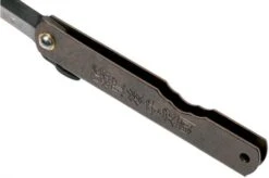 Higonokami Pocket Knife 7.3 Cm HIGOC2, Blue Paper Steel, Brown Black Glitter -Chic Knife Store KT HIGOC2 05 higonokami