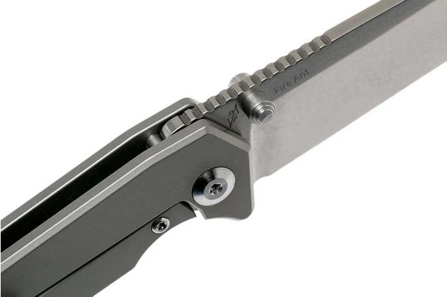 Kizer Fire Ant Ki2535A1 Grey Pocket Knife, Dirk Pinkerton Design 8 Kizer Fire Ant Ki2535A1 Grey Pocket Knife, Dirk Pinkerton Design - Image 6