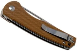 Kizer Vanguard Yukon V4004N2 Brown Pocket Knife -Chic Knife Store KZV4004N2 04 kizer