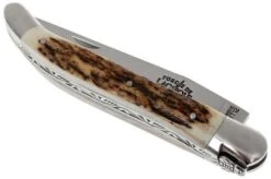Forge De Laguiole 11cm Deer Horn 1211INCFBRI 11 Forge De Laguiole 11cm Deer Horn 1211INCFBRI -Chic Knife Store LA1211INCFBRI 03 forge de laguiole la1211incfbri 03