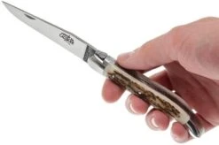 Forge De Laguiole 11cm Deer Horn 1211INCFBRI 15 Forge De Laguiole 11cm Deer Horn 1211INCFBRI -Chic Knife Store LA1211INCFBRI 07 forge de laguiole la1211incfbri 07