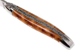 Forge De Laguiole 1211INTHBRI, Burl -Chic Knife Store LA1211INTHBRI 06 forge de laguiole la1211inthbri 06