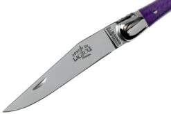 Forge De Laguiole 129INTCVIOBRI 9cm, Violet Micarta, Laguiole Knife -Chic Knife Store LA129INTCVIOBRI 03 forge de laguiole