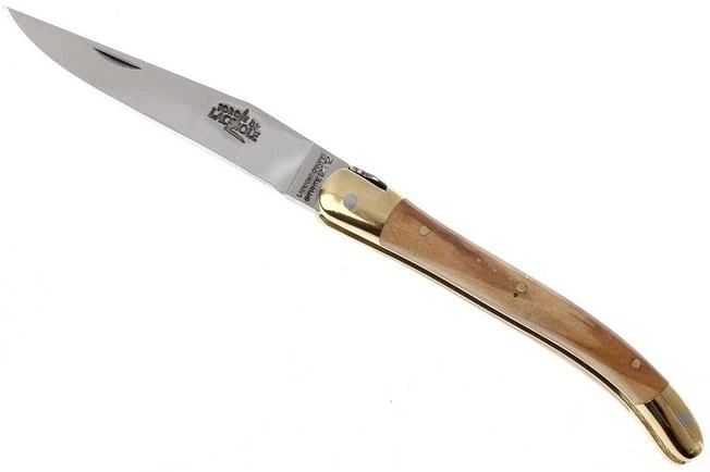 Forge De Laguiole - Natural Wood Folder, 3 Inch, Olivewood 3 Forge De Laguiole - Natural Wood Folder, 3 Inch, Olivewood