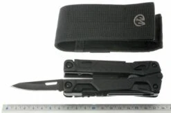 Leatherman One-Handed Tool, Black -Chic Knife Store LE4300 BK 11 leatherman oht le4300 bk d11