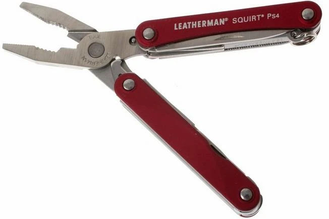 Leatherman Squirt PS4, Red 3 Leatherman Squirt PS4, Red