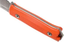 LionSteel B40 Orange G10 B40-OR Bushcraft Knife -Chic Knife Store LI B40 OR 04 lionsteel