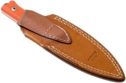 LionSteel B40 Orange G10 B40-OR Bushcraft Knife -Chic Knife Store LI B40 OR 08 lionsteel