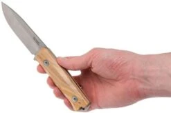 LionSteel B40 Olivewood B40-UL Bushcraft Knife -Chic Knife Store LI B40 UL 06 lionsteel