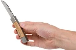 LionSteel BestMan BM13 UL Olive Slipjoint Pocket Knife -Chic Knife Store LI BM13 UL 06 lionsteel