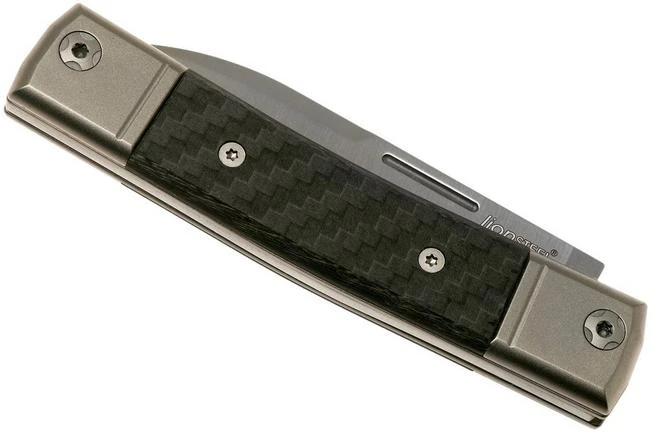 Lionsteel BestMan BM2 CF Carbon Fibre Slipjoint Pocket Knife 6 Lionsteel BestMan BM2 CF Carbon Fibre Slipjoint Pocket Knife - Image 4