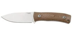 LionSteel M4-CVN M390, Natural Canvas Micarta