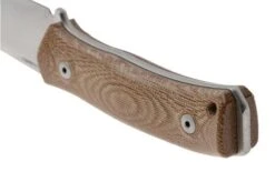 LionSteel M4-CVN M390, Natural Canvas Micarta -Chic Knife Store LI M4 CVN 04 lionsteel