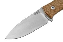 Lionsteel M4 Natural Micarta MagnaCut M4-MC-CVN, Knivesandtools Exclusive, Fixed Knife -Chic Knife Store LI M4 MC CVN 03 lionsteel