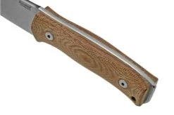 Lionsteel M4 Natural Micarta MagnaCut M4-MC-CVN, Knivesandtools Exclusive, Fixed Knife -Chic Knife Store LI M4 MC CVN 04 lionsteel