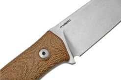 Lionsteel M4 Natural Micarta MagnaCut M4-MC-CVN, Knivesandtools Exclusive, Fixed Knife -Chic Knife Store LI M4 MC CVN 05 lionsteel