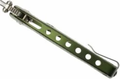LionSteel SR-1A-GS, Aluminum, Green/satin -Chic Knife Store LI SR1A GS 06 lionsteel li sr1a gs d6