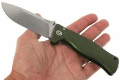 LionSteel SR-1A-GS, Aluminum, Green/satin -Chic Knife Store LI SR1A GS 07 lionsteel li sr1a gs d7
