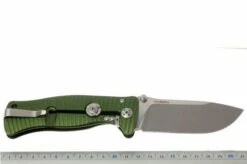 LionSteel SR-1A-GS, Aluminum, Green/satin -Chic Knife Store LI SR1A GS 09 lionsteel li sr1a gs d8