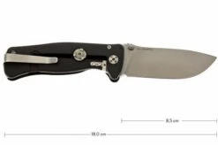 LionSteel SR-2A-BS, Aluminium, Black/matt