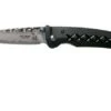 Mcusta MC-161D Fusion, Black, Handle/blade: Black Aluminium And Damascus -Chic Knife Store MC161D 01 mcusta v201909