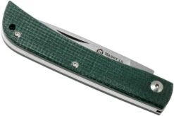 Maserin Scout Green Micarta Pocket Knife, 163-MV -Chic Knife Store ME 163 MV 04 maserin scout