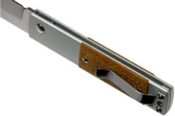 Maserin In-Estro Brown Micarta 165/MCM Slipjoint Pocket Knife -Chic Knife Store ME 165 MCM 05 maserin