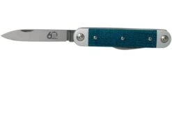 Maserin 60° Knife Sessantesimo 195/MCB Blue Micarta Pocket Knife -Chic Knife Store ME 195 MCB 08 maserin