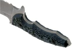 Maserin Badger 940-G10G Grey G10 Fixed Knife, Alessandro Zanin Design -Chic Knife Store ME 940 G10G 04 maserin