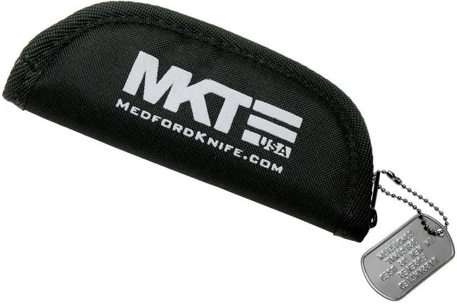 Medford Swift Framelock, S35VN Tumbled Drop Point, Alu Blue Handles, Flamed HW Pocket Knife 10 Medford Swift Framelock, S35VN Tumbled Drop Point, Alu Blue Handles, Flamed HW Pocket Knife - Image 8