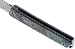 Medford Gentleman Jack S35VN, Tumbled Blade, Faced Galaxy Handle, Silver Hardware Pocket Knife -Chic Knife Store MF 21 GJ 04 05 medford