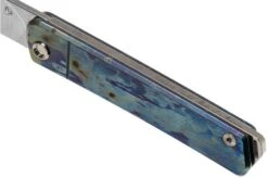 Medford Gentleman Jack S35VN, Tumbled Blade, Faced Galaxy Handle, Silver Hardware Pocket Knife -Chic Knife Store MF 21 GJ 04 07 medford