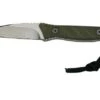 Medford Medford Necromancer S35VN, Tumbled Blade, Green G10 Handle, Neck Knife -Chic Knife Store MF 22 NM 02 01 medford