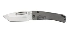 Medford Slim Midi, S45VN Tumbled Tanto Blade, Tumbled Handle, PVD Hardware Clip Pocket Knife